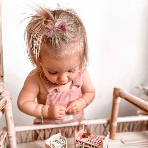 مشابك شعر الأطفال مبطنة بالكامل ولا تنزلق للشعر الناعم، فيونكات شعر منقطة، إكسسوارات شعر للأطفال، دبابيس شعر للرضع حديثي الولادة، مشابك شعر للأطفال الصغار 20 قطعة in Kuwait