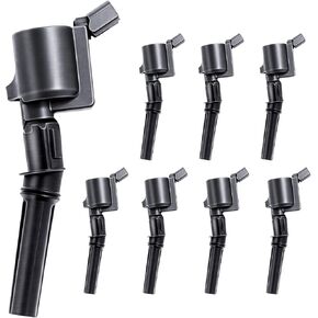 8PCS Ignition Coil Pack Compatible with 4.6L 5.4L Ford Crown Victoria E-150 Excursion Expedition Explorer F-150 F-250 F-350 Super Duty Mustang E-150 Lincoln, DG508, FD504, FD503, FD493 in Saudi Arabia
