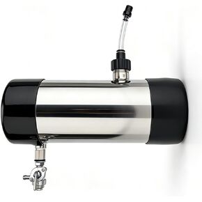 Mini stainless steel fuel tank, 4×11 inches. Compatible with Predator and Coleman motorcycles. Also fits small motorcycles, golf carts, DIY karts and all kinds of modified vehicles. in Saudi Arabia