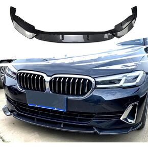 3PCS Aerodynamic Front Bumper Splitter Lip Compatible with BMW 5-Series Standard G30 G31 2020-2023 LCI Facelift,ABS Spoiler Body Kit, Gloss Black in Saudi Arabia