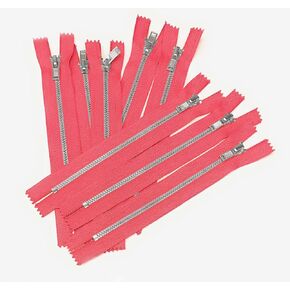 10 pcs Silver Metal Teeth #3 Teeth Zippers - Kyezi Design & Craft (Black, 3 inch) in Kuwait