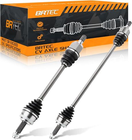 2x Front CV Axle Shaft Assembly Compatible with Hyundai 2011-2013 Elantra L4 1.8L, 2013-2013 Elantra Coupe L4 1.8L, Automatic Transmission, Driver and Passenger Side 66-3737 66-3768 in Kuwait