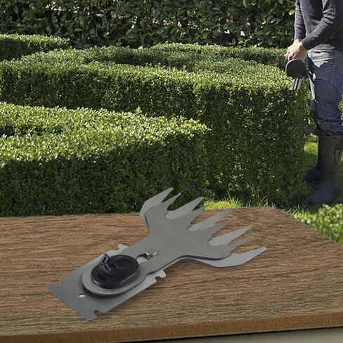 4 Inch Shrub Trimmer Blade for WORX WG801, Shearing Replacement Hedge Grass Cutter, Garden Pruning Accessory Precise Cutting and Neat Landscaping Care in Saudi Arabia