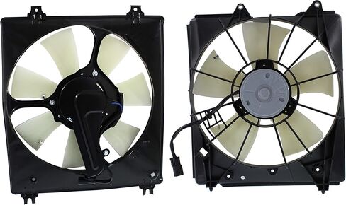 Garage-Pro Cooling Fan Assembly for Acura TL 2009-2013 Radiator Fan Shroud Assembly Right Side and Left Side 3.5L/3.7L Eng. in Kuwait