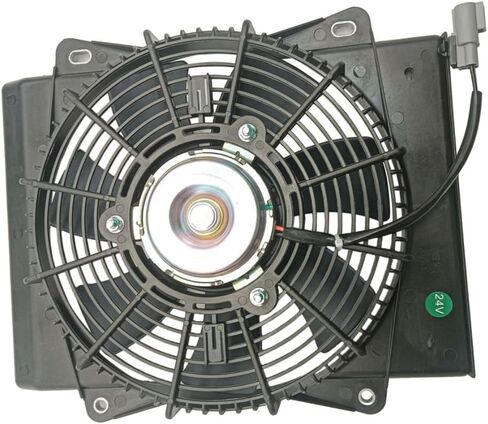 مجموعة مروحة تبريد PartsFlow لـ 2008-2016 Isuzu NPR L4 لـ 2008-2010 GMC W4500 لـ 2008-2010 شيفروليه W3500 W4500 W5500 620-5604 in Kuwait