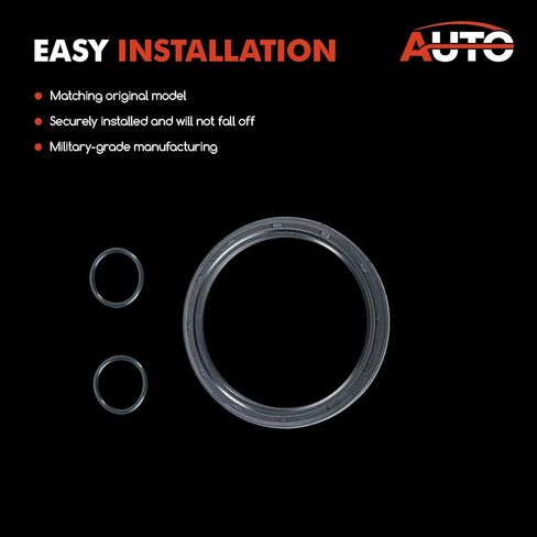 Engine Rear Main Crankshaft Seal Kit BS40685 Compatible with 2004-2005 Saturn Vue,2010-2013 Acura ZDX RLX TLX RDX MDX in Kuwait