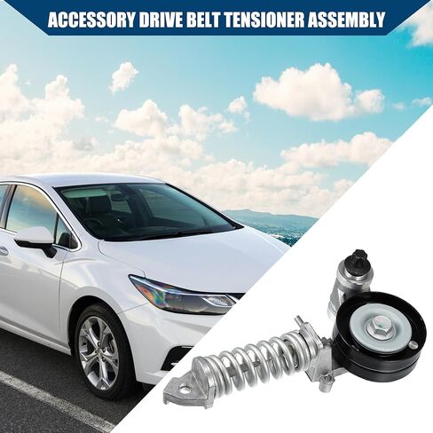 NO. 25195388 Belt Tensioner Pulley Assy W/Torsional Spring for Chevy Sonic Trax Cruze Limited for Buick Encore/Serpentine Tensioner Auto Belt Drive Tensioner/Durable / 1pcs in Kuwait