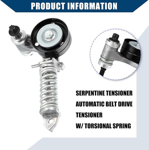 NO. 25195388 Belt Tensioner Pulley Assy W/Torsional Spring for Chevy Sonic Trax Cruze Limited for Buick Encore/Serpentine Tensioner Auto Belt Drive Tensioner/Durable / 1pcs in Kuwait