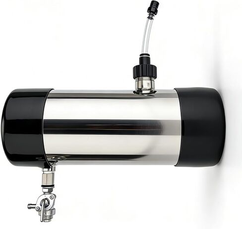 Mini stainless steel fuel tank, 4×11 inches. Compatible with Predator and Coleman motorcycles. Also fits small motorcycles, golf carts, DIY karts and all kinds of modified vehicles. in Saudi Arabia