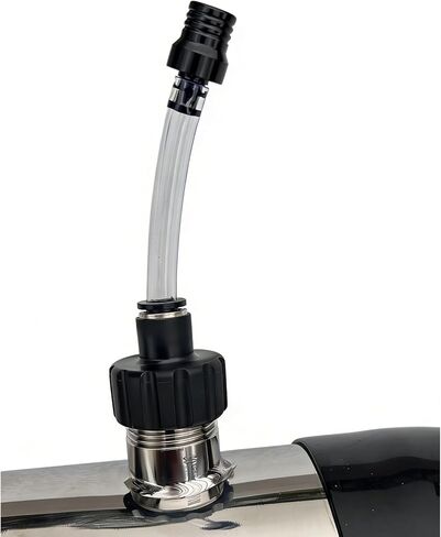 Mini stainless steel fuel tank, 4×11 inches. Compatible with Predator and Coleman motorcycles. Also fits small motorcycles, golf carts, DIY karts and all kinds of modified vehicles. in Saudi Arabia