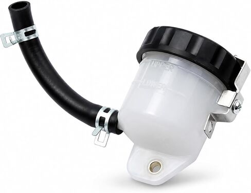 Brake Fluid Reservoir Tank with Hose for Kawasaki Ninja ZX6R ZX7R ZX10R ZX14R Z1000 ZZR600, Front Brake Clutch Master Cylinder Oil Cup Compatible with Suzuki GSXR 600 750 1000 SV650 SV1000 TL1000 in Saudi Arabia