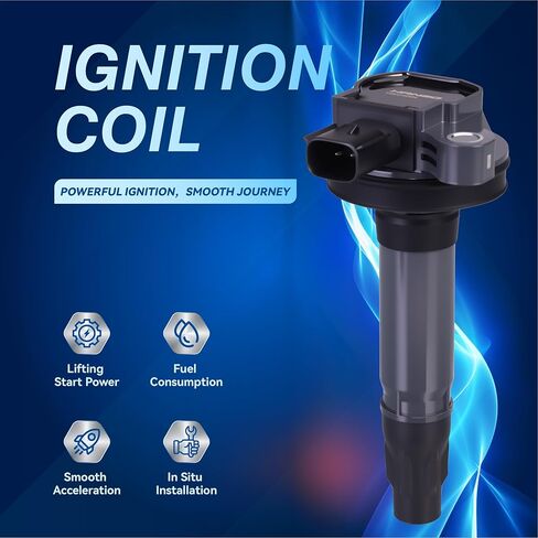 UF553 Set of 6 Ignition Coil Pack for Ford Edge Explorer Taurus Flex Lincoln MKZ MKS MKX Mazda CX9 CX-9 2007 2008 2009 2010 2011 2012 2013 2014 2015 3.5L 3.7L UF-595 5C1652 E1053 in Saudi Arabia