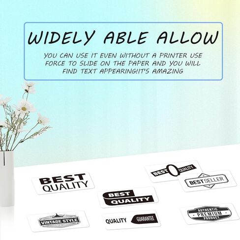 Multi-Purpose White Self-Adhesive Label Paper Compatible with Phomemo M100/M200/M110/M220/M120/M221 Label Printer, 3/4" X 3/8"(20x10mm), 900 Labels/Roll,1 Roll in Saudi Arabia