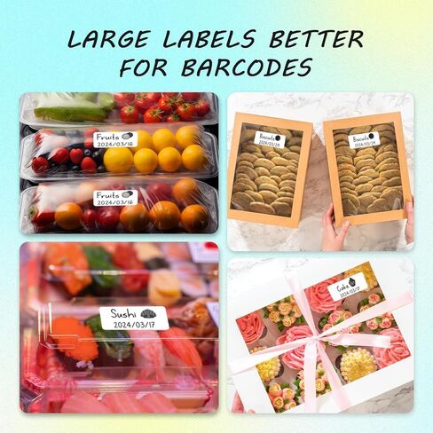 Multi-Purpose White Self-Adhesive Label Paper Compatible with Phomemo M100/M200/M110/M220/M120/M221 Label Printer, 3/4" X 3/8"(20x10mm), 900 Labels/Roll,1 Roll in Saudi Arabia