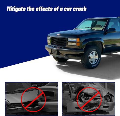 شبكة أمامية مزودة بغطاء أسود وإدراج أسود متوافق مع 1994-2000 GMC C/K 1500 2500 3500 Yukon مع نوع المصابيح الأمامية المركبة in Saudi Arabia
