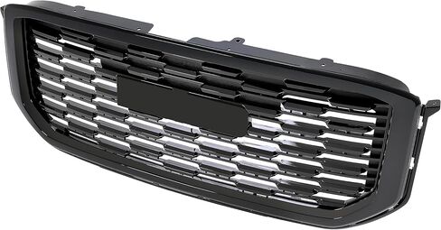 HECASA Front Grille Grill Compatible with 2015-2020 GMC Yukon/Yukon XL Bumper Grill Denali Style Painted Black in Kuwait