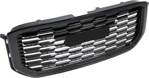 HECASA Front Grille Grill Compatible with 2015-2020 GMC Yukon/Yukon XL Bumper Grill Denali Style Painted Black in Kuwait