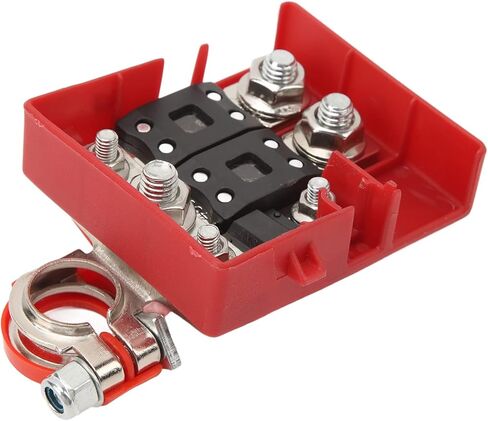 Battery Terminal Fuse Block, 32V 400A Fuse Box Short Circuit Protection Battery Distribution Engine Compartment for Auto Vehicle Marine Car RV Boat Caravans Accessories in Kuwait