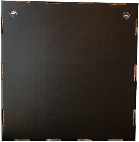 1 x Kubbie 3x4 Black Display Case for Funko Pops in Plastic Protectors, Stackable & Wall Mountable Pop Shelf, Strong Cardboard Material in Saudi Arabia