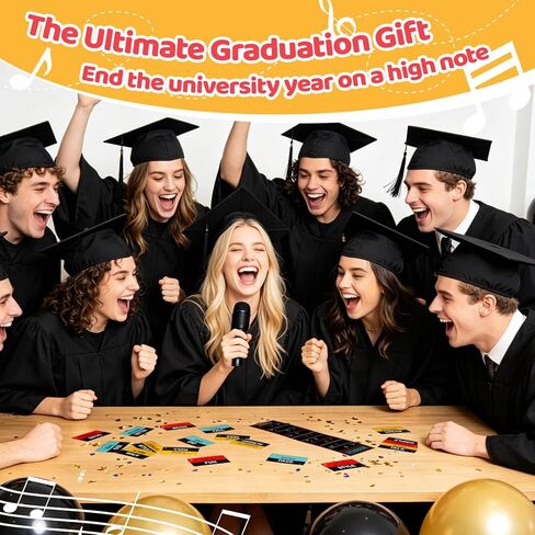 2026 Grab Microphone Game with Real Microphone, 2-10 Players -Singing Party Game for Adults, Family, Teens, 250 Lyric Challenge(135 Cards), Fun Music Mic for Games Night, Christmas, Birthday Party in Saudi Arabia