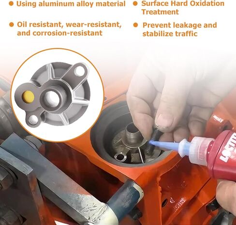 3952301 Oil Filter Adapter Replace Compatible with Small Block Chevy V8 Engines Spin On Bypass SBC BBC 305 307 327 350 400 396 402 427 454 in Saudi Arabia