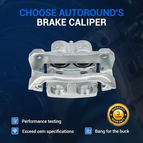 Autoround 19B6274 19B6275 Front Brake Calipers w/Bracket Fit for Toyota Highlander 2010-2019 / Sienna 2011-2020, Lexus RX350 2010-2015, Both Driver Passenger Side in Kuwait