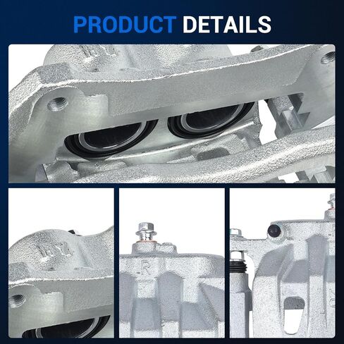 Autoround 19B6274 19B6275 Front Brake Calipers w/Bracket Fit for Toyota Highlander 2010-2019 / Sienna 2011-2020, Lexus RX350 2010-2015, Both Driver Passenger Side in Kuwait