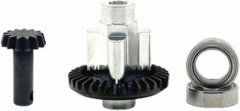 Hardened Steel Bevel Gear for MJX Hyper Go 1/12 H12Y H12Y+ H12P RC Car Front Rear Axle Bevel Gears and Bearings in Kuwait