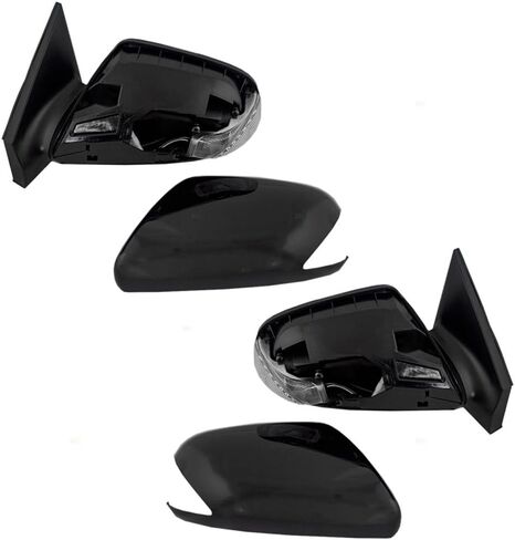 Brock Replacement Driver and Passenger Power Side View Mirrors with Signal Compatible with 2005-2010 tC 87940-21190-C0 87910-21190-C0 in Kuwait