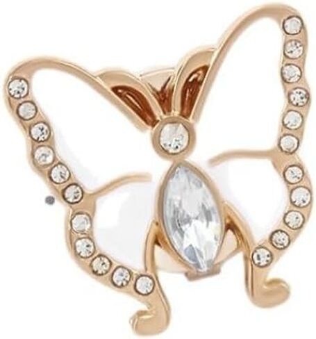 Butterfly Button Covers Rhinestone Fashion White Replacement Buttons for Women Men DIY Decorative for Dress Shirt Blouses Dresses Clothing Fancy Accessories in Kuwait