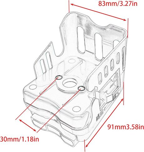 14mm Air Filter Box Replacement for 2 Stroke 33cc 43cc 49cc Engine X1 X2 X7 Pocket Mini Dirt Pit Bike ATV 4 Wheeler Quad in Kuwait