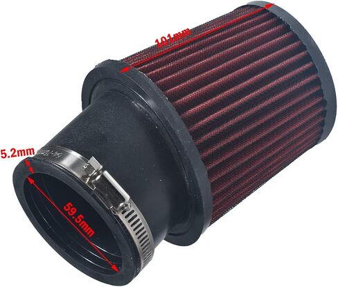 منظف ​​فلتر هواء مدخل 62 ملم لـ Predator 212cc 6.5 HP GX160 GX200 in Kuwait