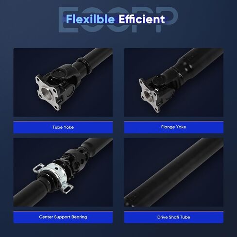 ECCPP Rear Driveshaft PropShaft Assembly Compatible with 1995-2004 For Toyota For Tacoma OE 936-709 936709 65-5033 655033 3710035740 371003D220 in Kuwait