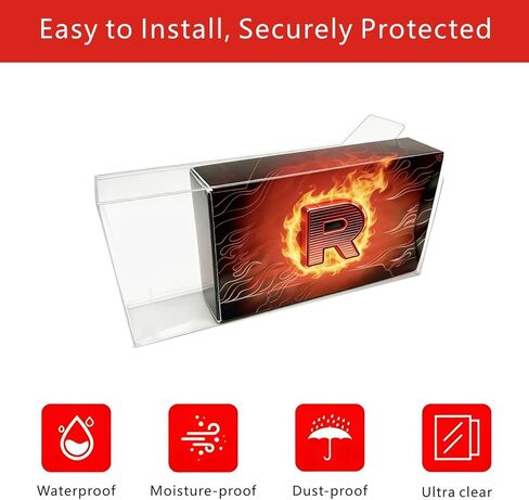 Display Case for Team Rocket's Moltres ex Ultra-Premium Collection UPC and Compatible Moltres UPC (Moltres UPC Case) for Ultimate Collectible Card Protection (1PCS) in Kuwait