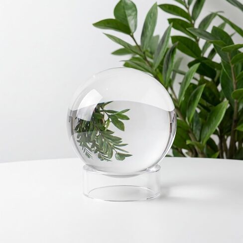 Clear Acrylic Sphere Holder Set, 12 Pieces Sphere Display Stand, Small Plastic Display Stands, 3 Sizes for Displaying Spheres, Eggs, Collectibles in Saudi Arabia