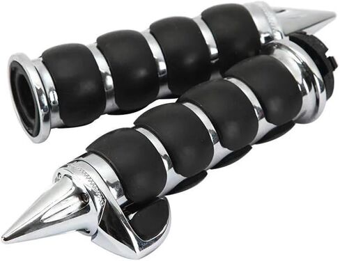 for Suzuki Boulevard M109R M50 M90 M95 C109R C50 C90 7/8" Throttle Hand Grips Motorcycle Grips Rubber Handle Grips Handle Bar Grips in Saudi Arabia
