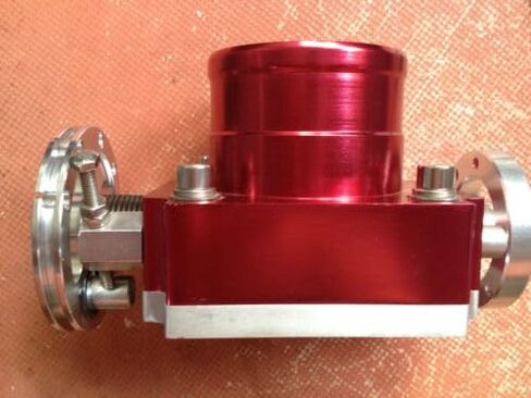 65MM ALUMINUM INTAKE MANIFOLD UNIVERSAL RED for toyota Motorcycle parts in Saudi Arabia