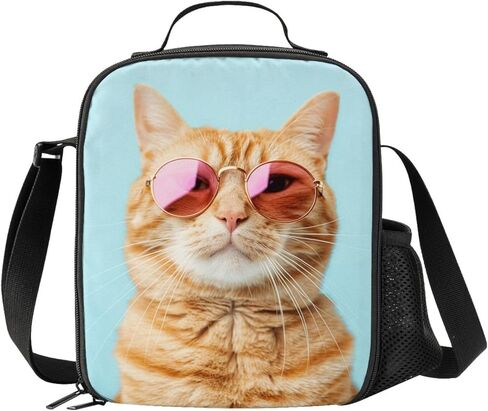 Golden Retriever Lunch Box - Insulated Lunch Box for Kids Funny 3D Design with Side Pocket & Shoulder Strap Lunch Bag, Perfect for School/Camping/Hiking/Picnic/Beach/Travel in Saudi Arabia