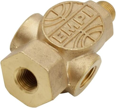EMPI 00-9219-0 تركيب T لضغط الزيت، 1/8-27 NPT، متوافق مع محركات فولكس فاجن من النوع 1 والنوع 2 المبردة بالهواء in Kuwait