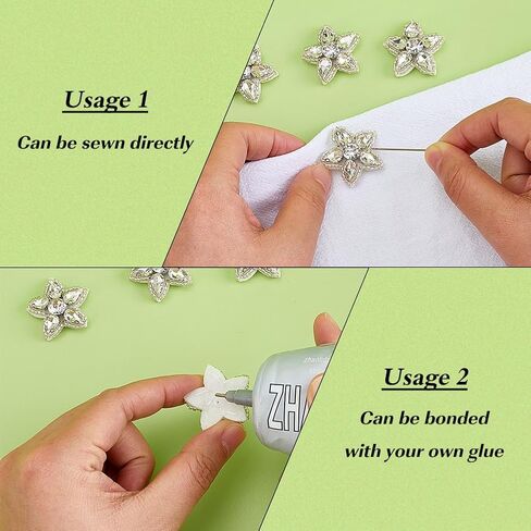 20 قطعة من FINGERINSPIRE رقعات مطرزة بأحجار الراين على شكل نجمة 1 × 1.1 × 0.3 بوصة من الكريستال على شكل نجوم مطرزة يدويًا لتزيين السترات والقبعات وحقائب الظهر وإكسسوارات تزيين القماش in Kuwait