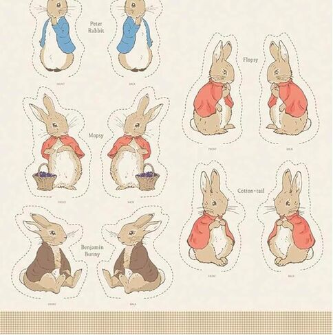 Riley Blake Peter Rabbit Collection, Premium Quilting Fabric, Perfect for Quilting, Crafting, Sewing Projects and More… (The Tale of Peter Rabbit Peter Rabbit Panel) in Saudi Arabia