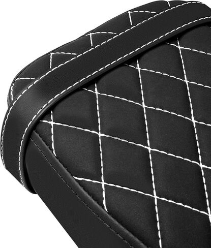 Passenger Seat for Honda Rebel 300/500 2017-2025 Thickened Rear Seat Cushion Compatible with CMX300/500 White Stitching Diamond Pattern in Kuwait