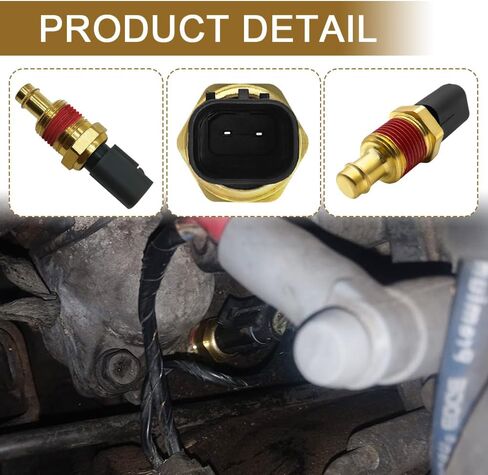 مستشعر درجة حرارة سائل تبريد المحرك، 5149077AB مستشعر درجة حرارة الزيت لدودج أفينجر تشالنجر داكوتا دورانجو رام 1500 2500 3500 جيب شيروكي رانجلر جراند شيروكي كرايسلر 300 تاون آند كانتري in Kuwait