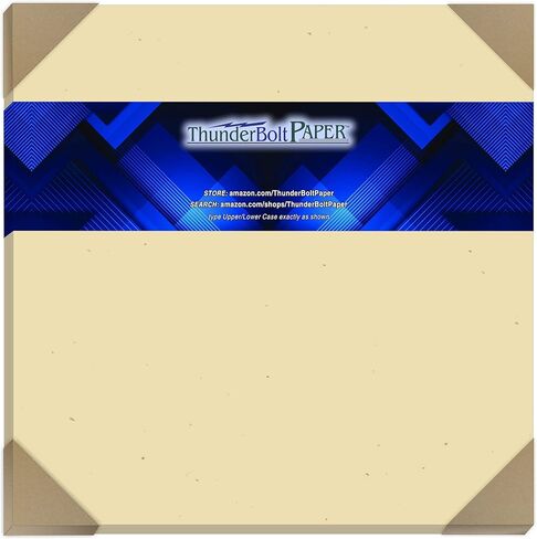 100 Earthy Balsa Fiber 80# Cover Paper Sheets - 12" X 12" (12X12 Inches) Scrapbook Album|Cover Size - 80 lb/pound Card Weight - Thick Quality Paper with Natural Fibers and a Smooth Finish in Kuwait