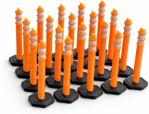 1/64 Scale Traffic Delineator Posts (20 Pack) in Saudi Arabia