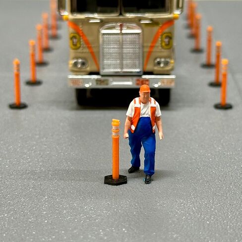 1/64 Scale Traffic Delineator Posts (20 Pack) in Saudi Arabia