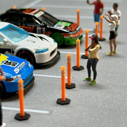 1/64 Scale Traffic Delineator Posts (20 Pack) in Saudi Arabia