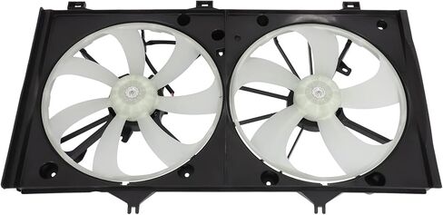 Cooling Fan 2009 for Toyota Camry Base 2.4L 2007-2008 for Toyota Camry CE 2.4L 328270 621388 621900 67400000 Driver Passenger Side/LH RH Cooling Fans Assembly in Kuwait
