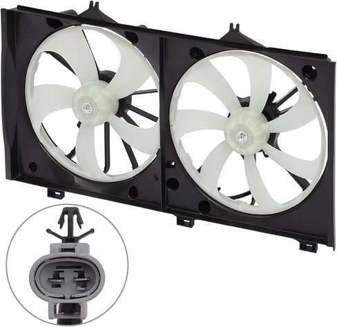 Cooling Fan 2009 for Toyota Camry Base 2.4L 2007-2008 for Toyota Camry CE 2.4L 328270 621388 621900 67400000 Driver Passenger Side/LH RH Cooling Fans Assembly in Kuwait