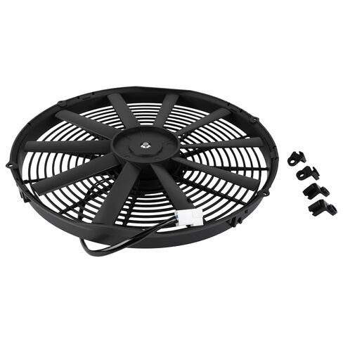 30100400 16" 12V Low Profile Radiator Puller Fan Straight Blade VA18-AP10/C-41A 1074 CFM Compatible with Spal Radiators Oil Coolers Race Cars Restoration in Saudi Arabia